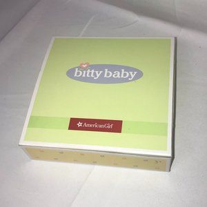 American Girl Bitty Baby Empty Box (Yellow) 7x7x2